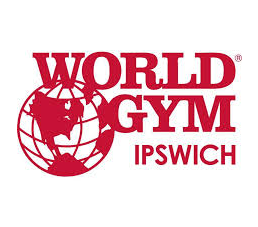 world gym Ipswich logo