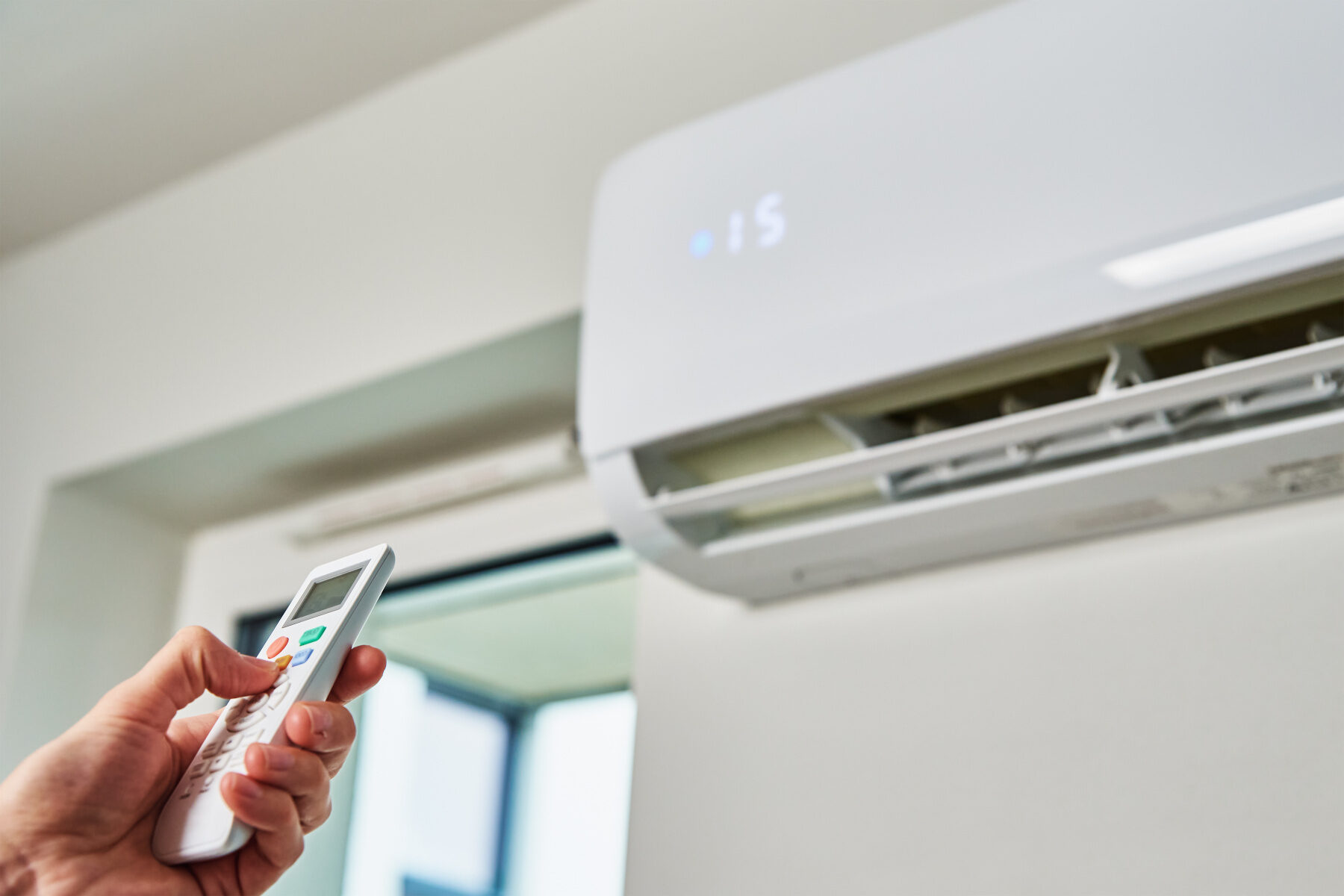 Working air conditioner
