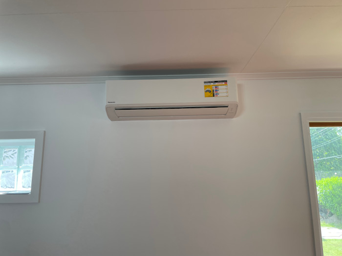 aircon done by ALLEC