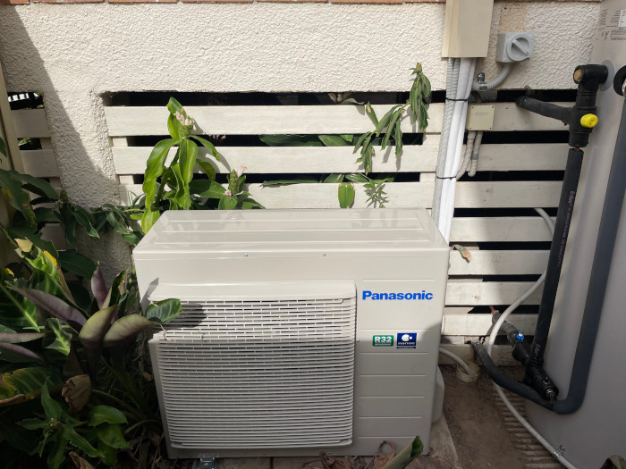 air con installation done by ALLEC