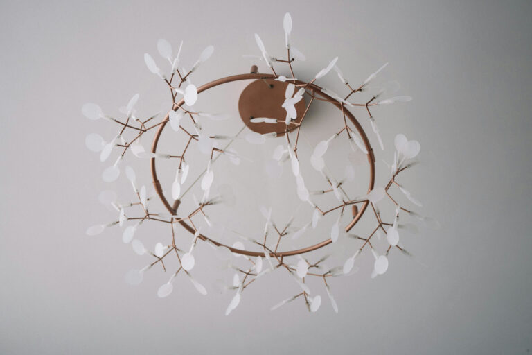 A Chandelier on the Ceiling