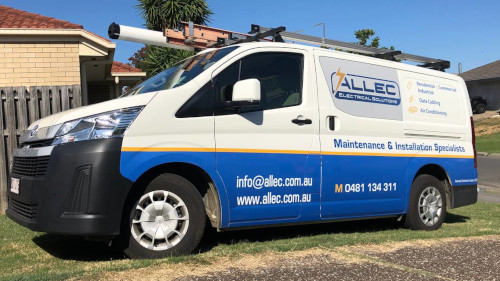 allec electrical solutions van photo